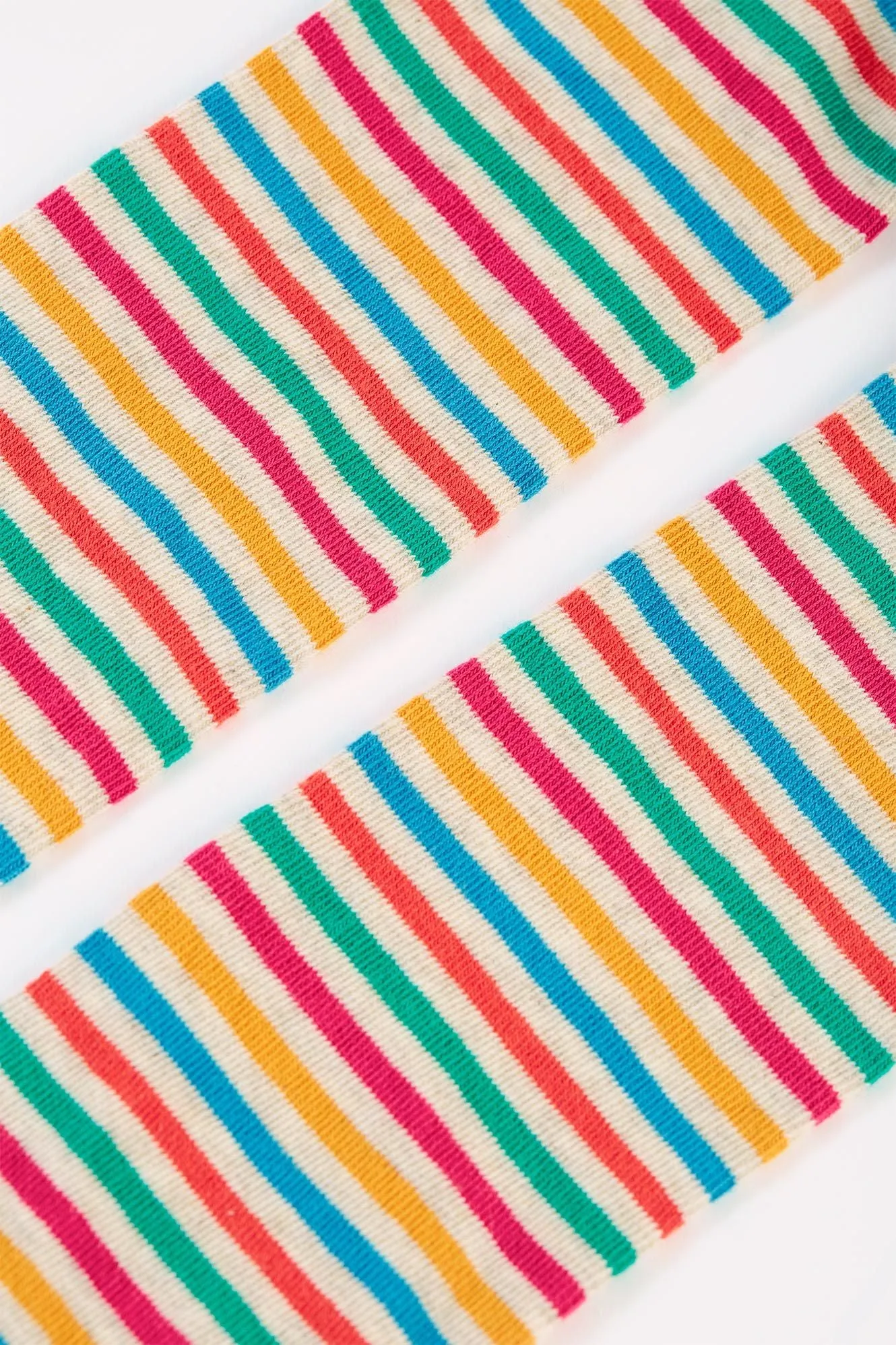 Frugi Norah Infant Tights 500066A4lbms Multi Stripe