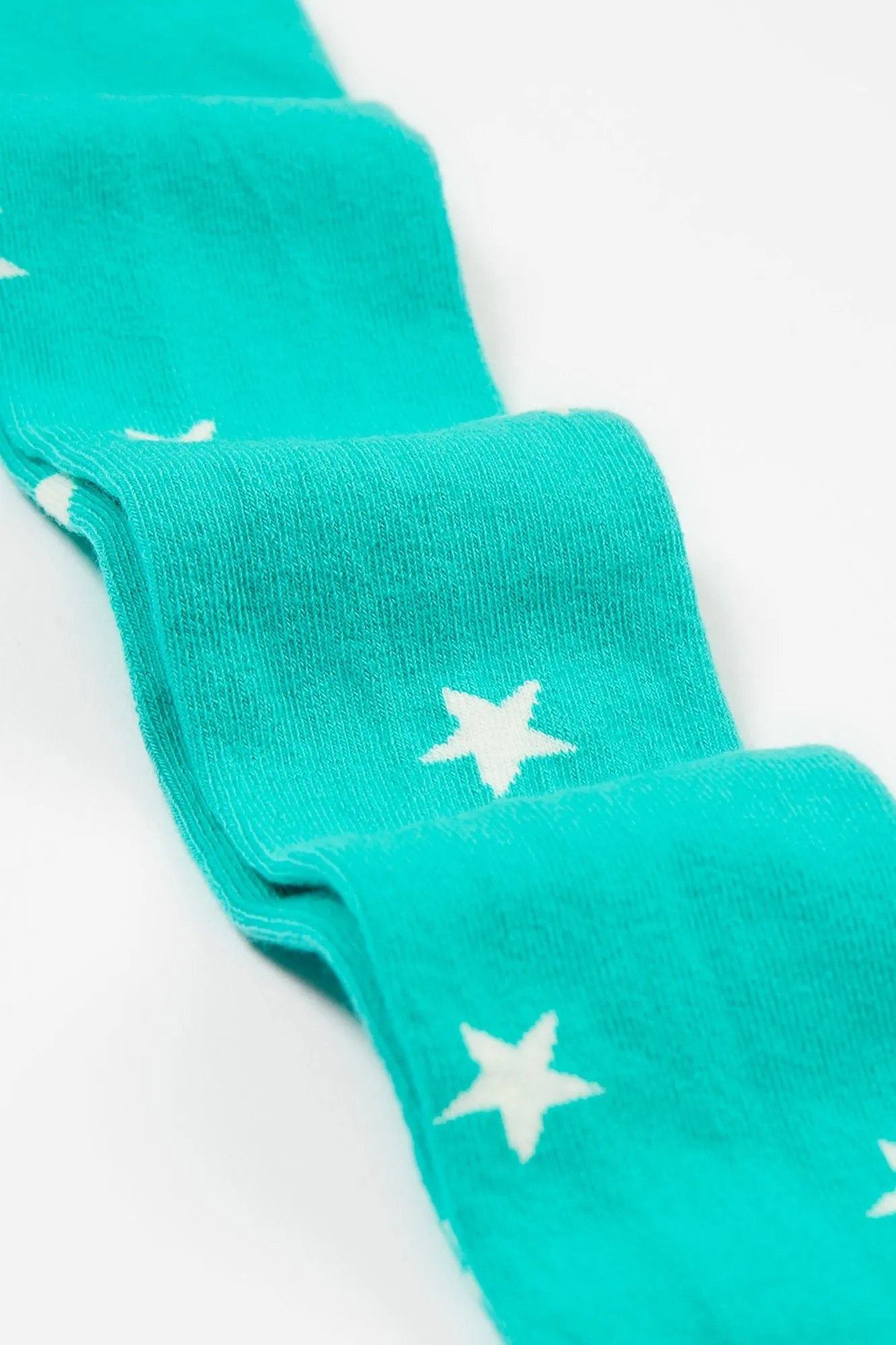 Frugi Norah Tights 500065A4dwst Aqua Stars