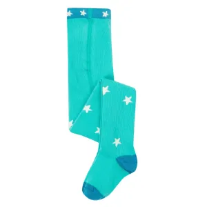 Frugi Norah Tights 500065A4dwst Aqua Stars