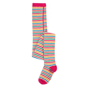 Frugi Norah Tights 500066A4lbms Multi Stripe