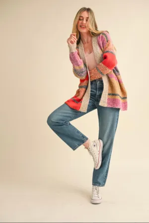 Fuschia Cardigan