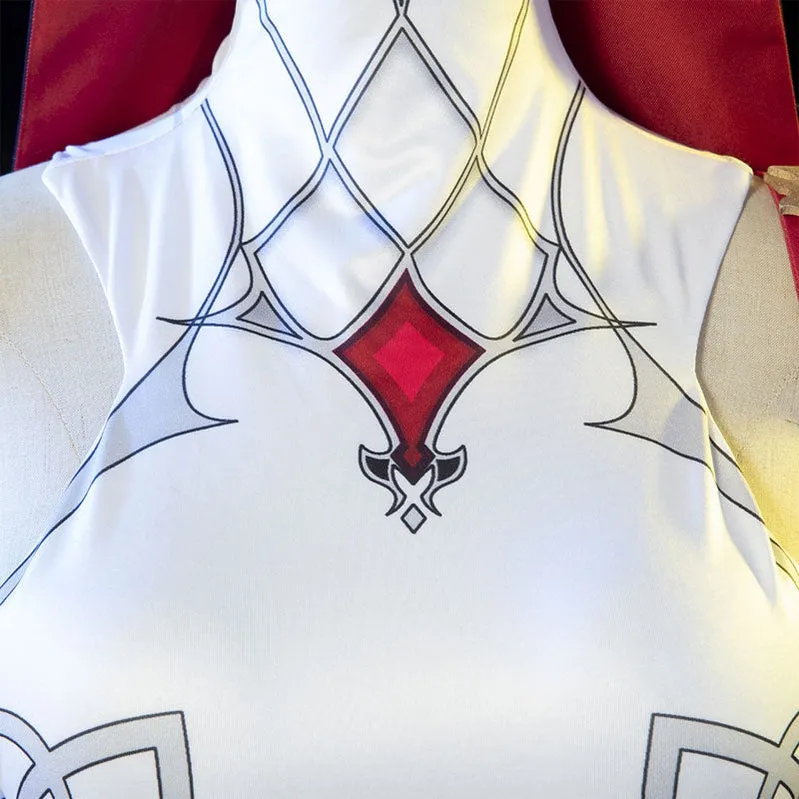 Game Genshin Impact Rosaria Fullsuit Cosplay Costumes