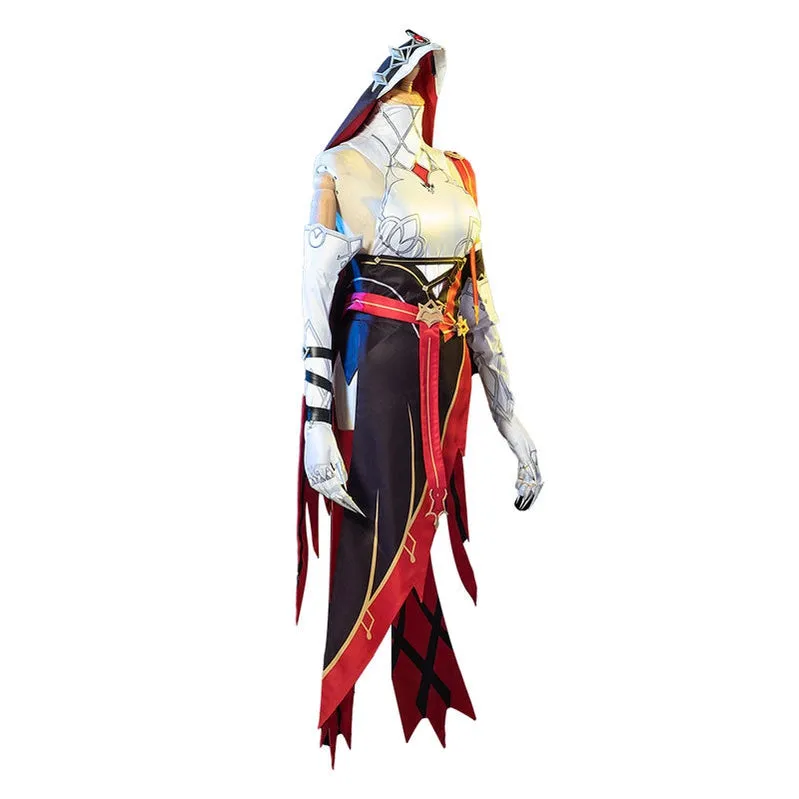 Game Genshin Impact Rosaria Fullsuit Cosplay Costumes