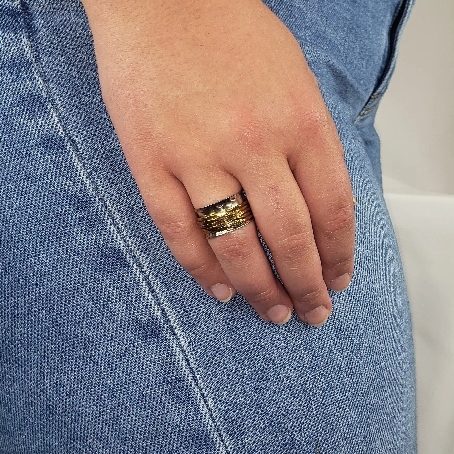 Gavriel Prayer Ring in Sterling Silver