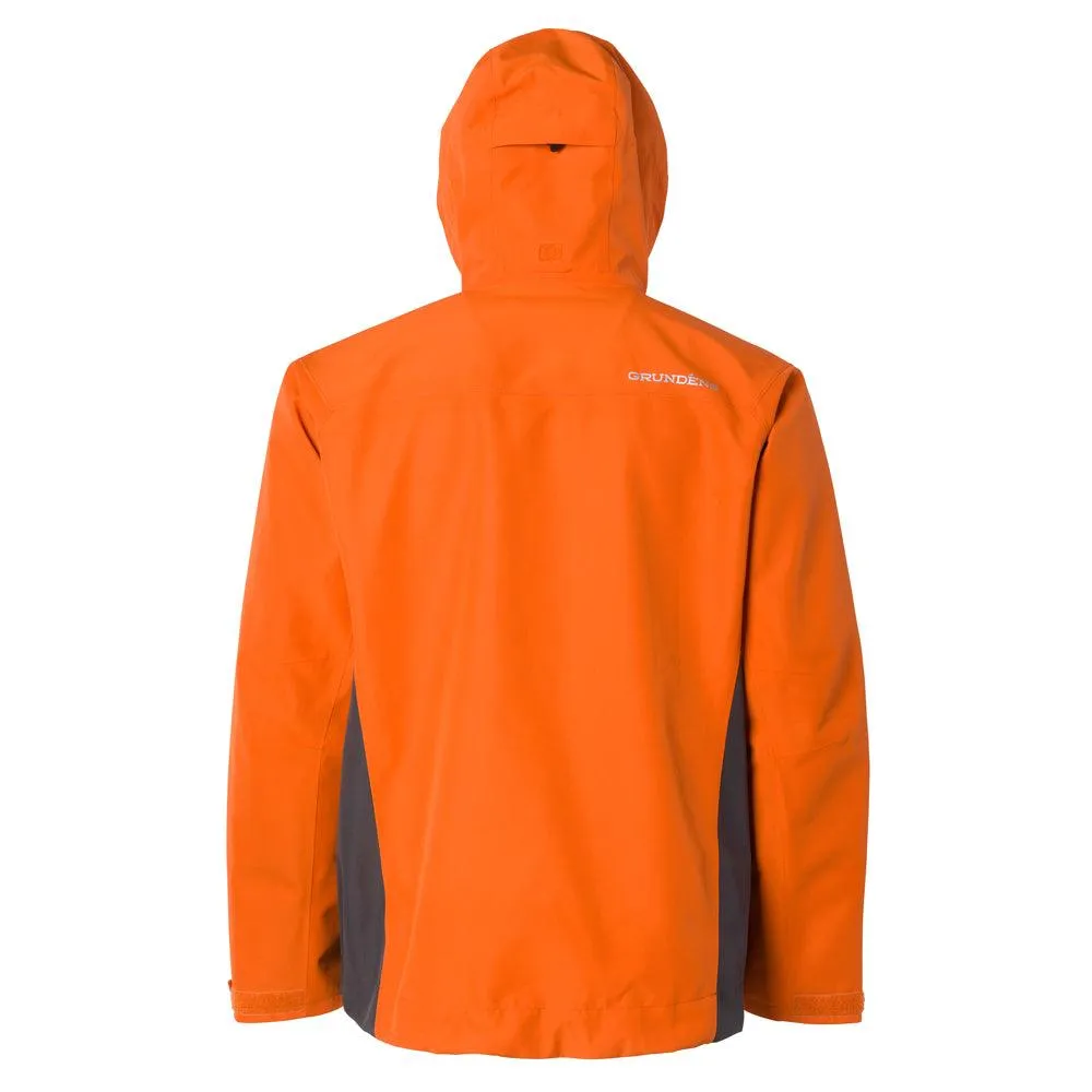 Geaca impermeabila Grundens DOWNRIGGER GORE-TEX Burnt Orange / Anchor