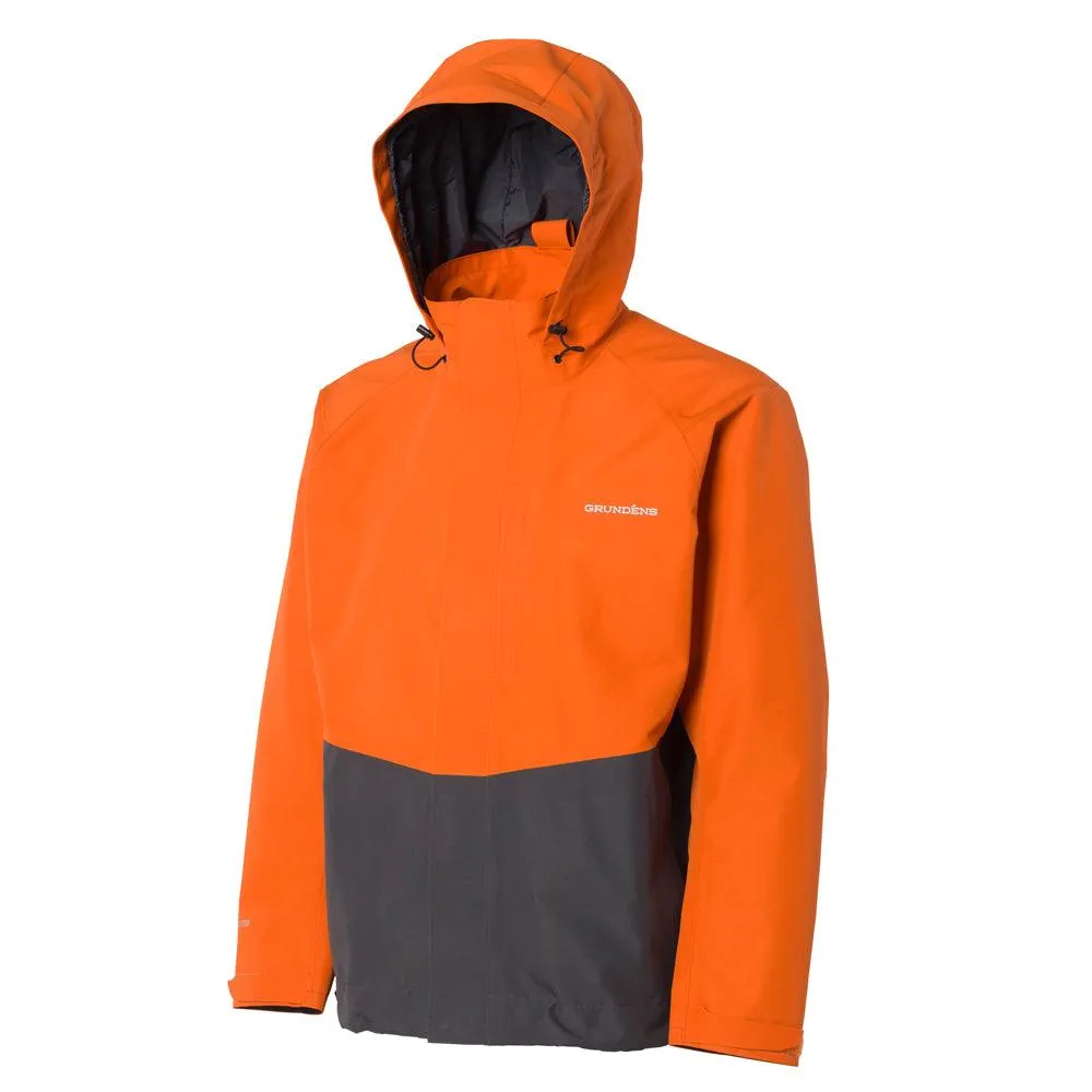 Geaca impermeabila Grundens DOWNRIGGER GORE-TEX Burnt Orange / Anchor