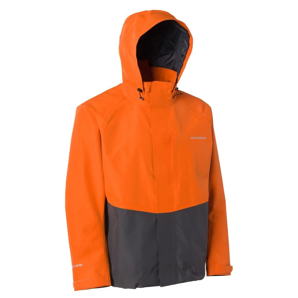 Geaca impermeabila Grundens DOWNRIGGER GORE-TEX Burnt Orange / Anchor