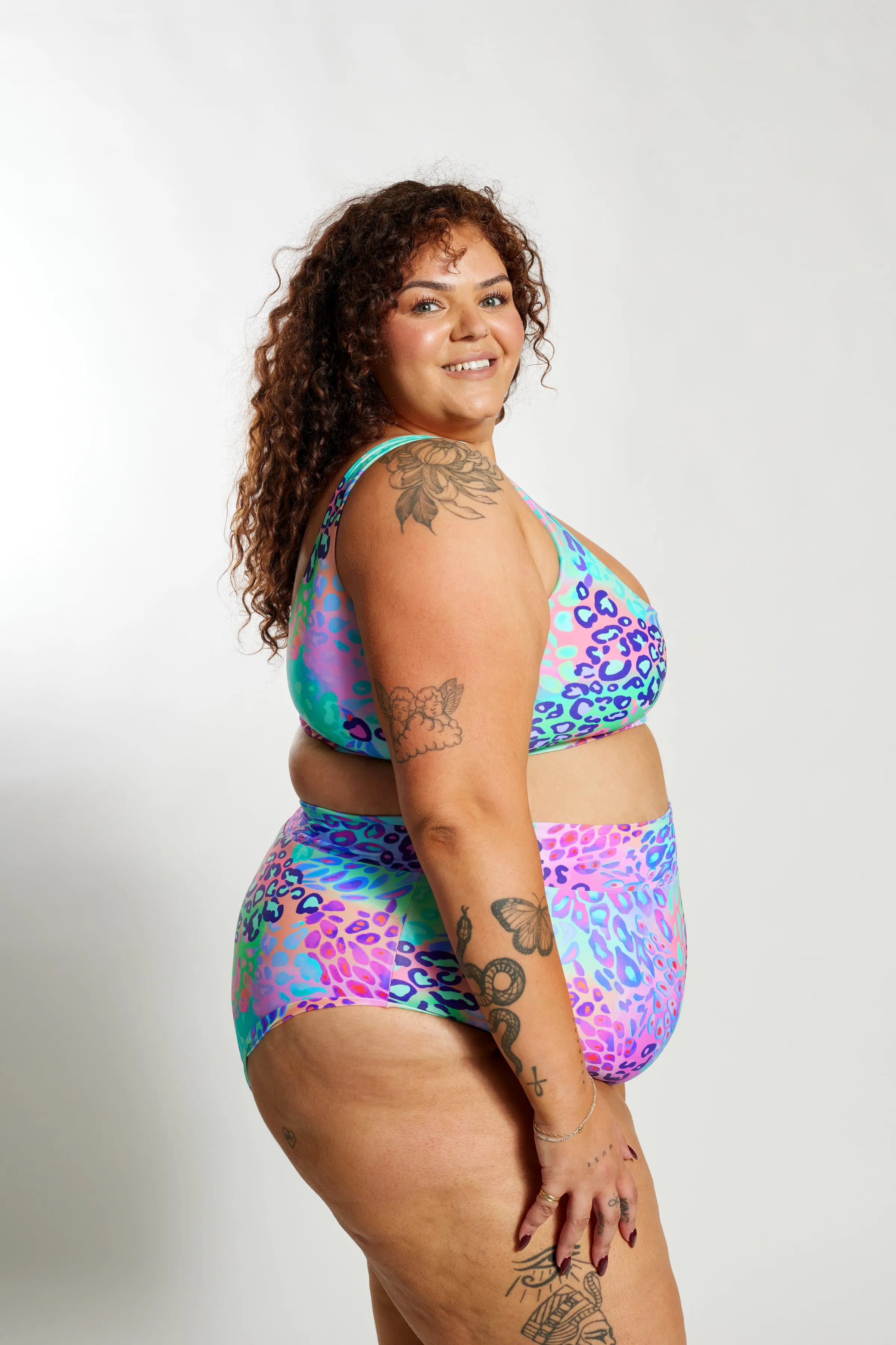 Gia Bikini Top Curve - Shimmer
