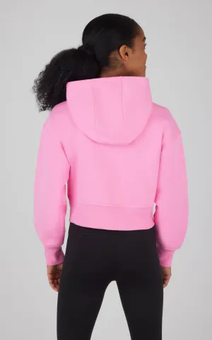 Girls Scuba Full Zip Everyday Hoodie Jacket: MOONLITE MAUVE..