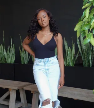 Give Me More Bralette Top(Black)