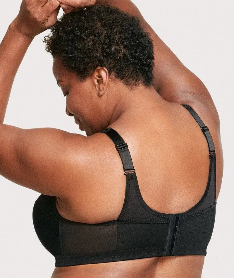 Glamorise Magiclift Active Support Wire-Free Bra - Black