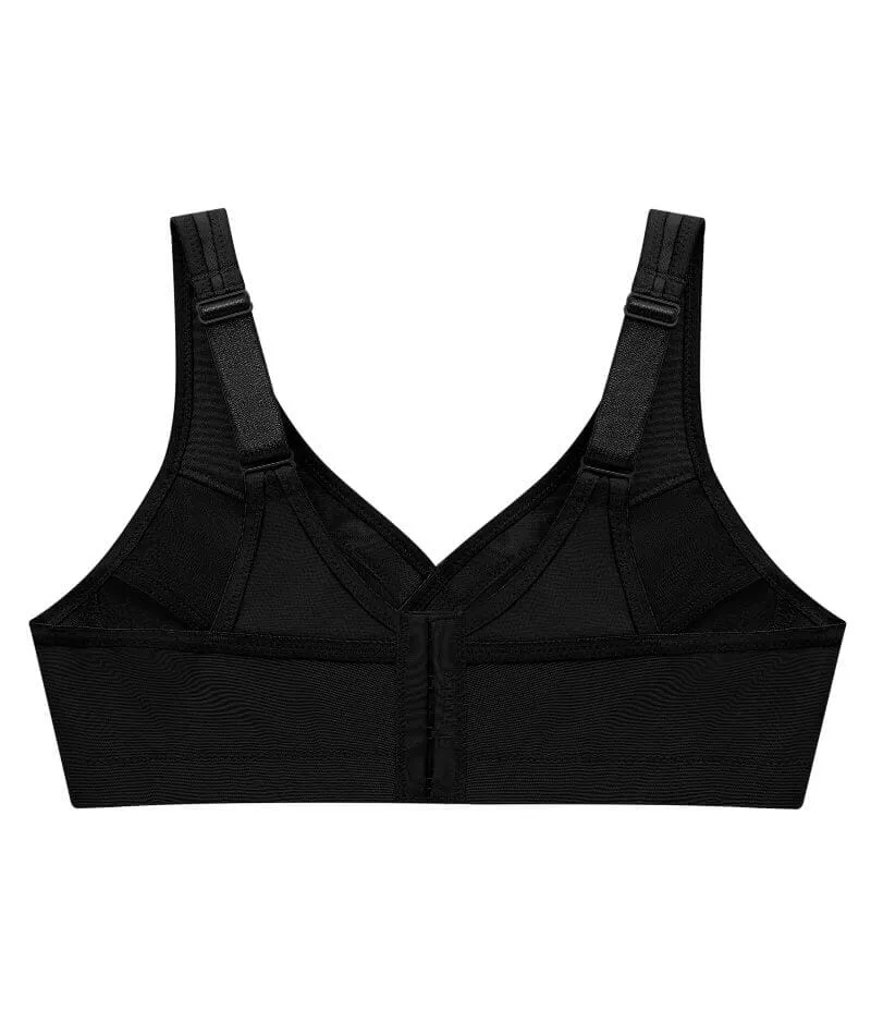 Glamorise Magiclift Active Support Wire-Free Bra - Black