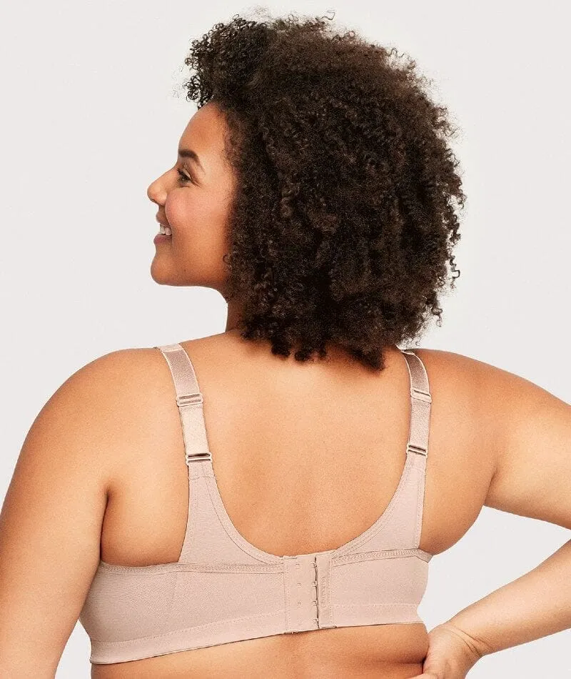 Glamorise Magiclift Active Support Wire-Free Bra - Cafe
