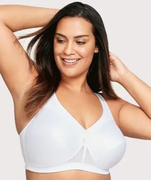Glamorise Magiclift Active Support Wire-Free Bra - White