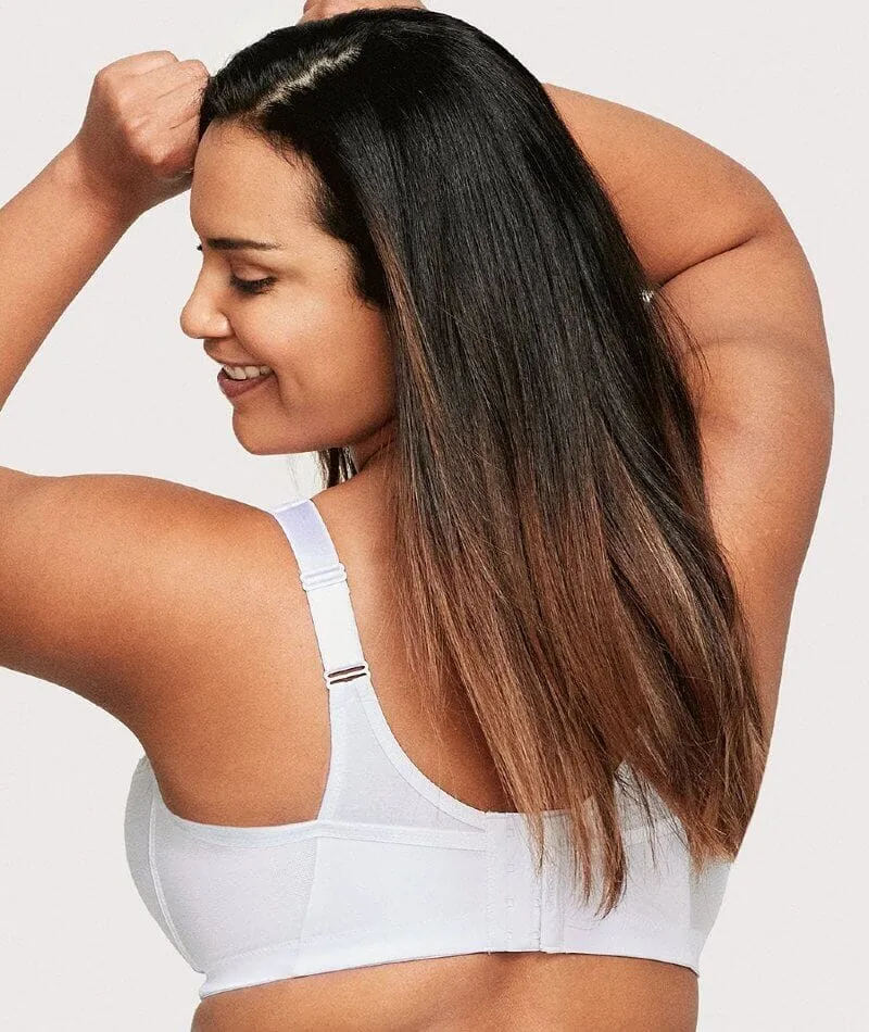 Glamorise Magiclift Active Support Wire-Free Bra - White