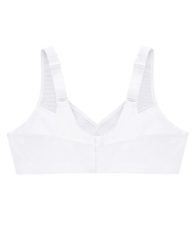 Glamorise Magiclift Active Support Wire-Free Bra - White