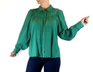 Gorman green "claudette" shirt size 8 (as new wwith tags)
