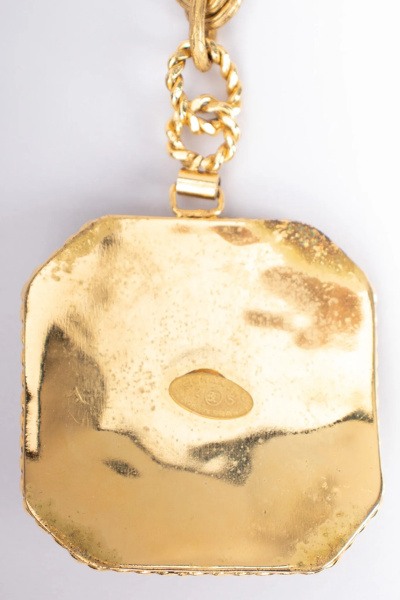 Gripoix Medallion Pendant