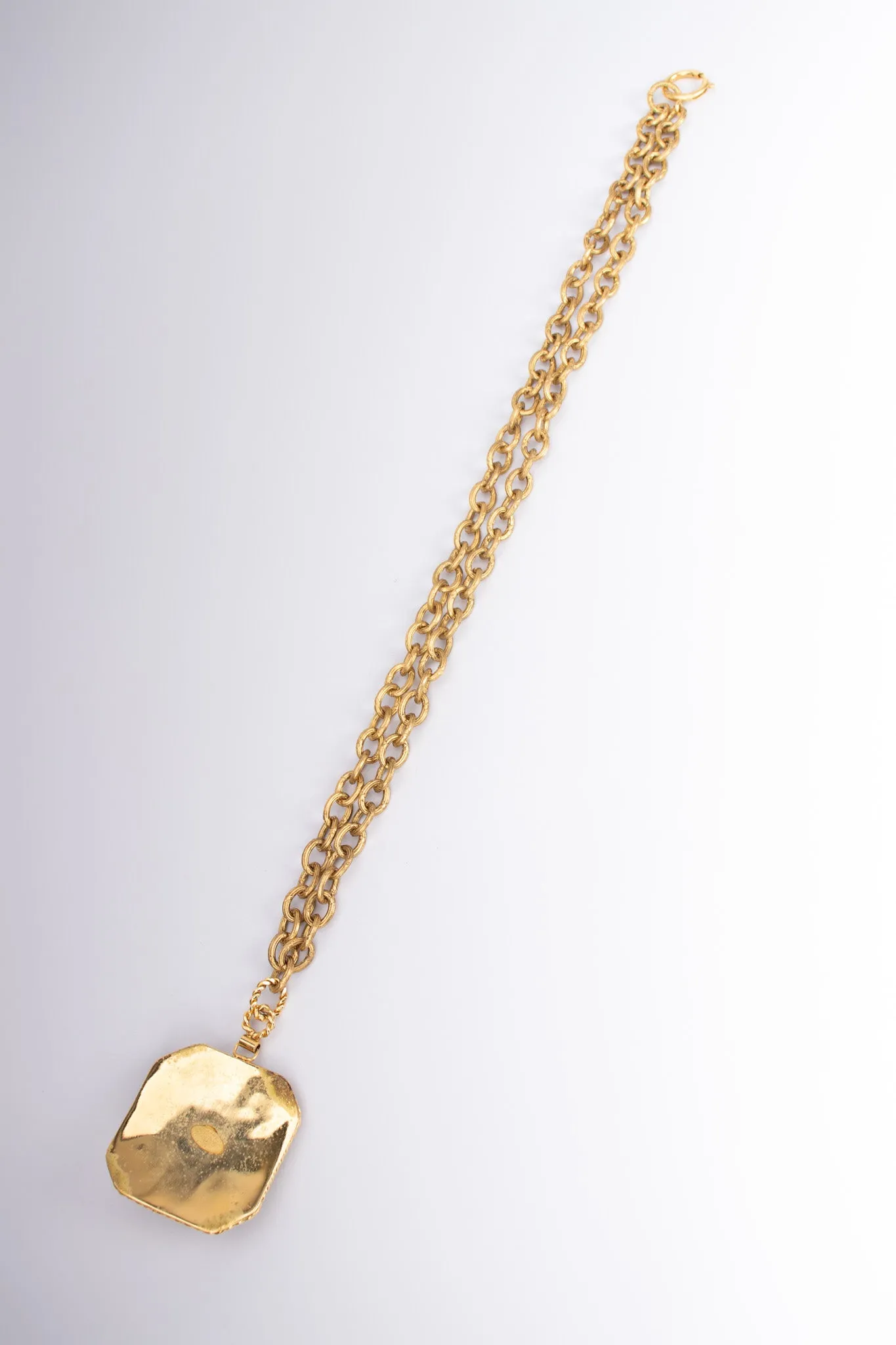 Gripoix Medallion Pendant