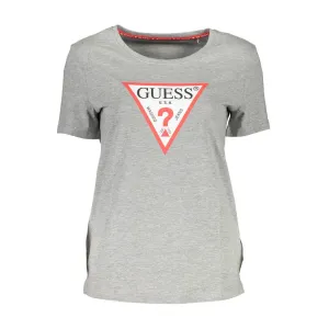Guess Jeans Brown Cotton Women TShirt