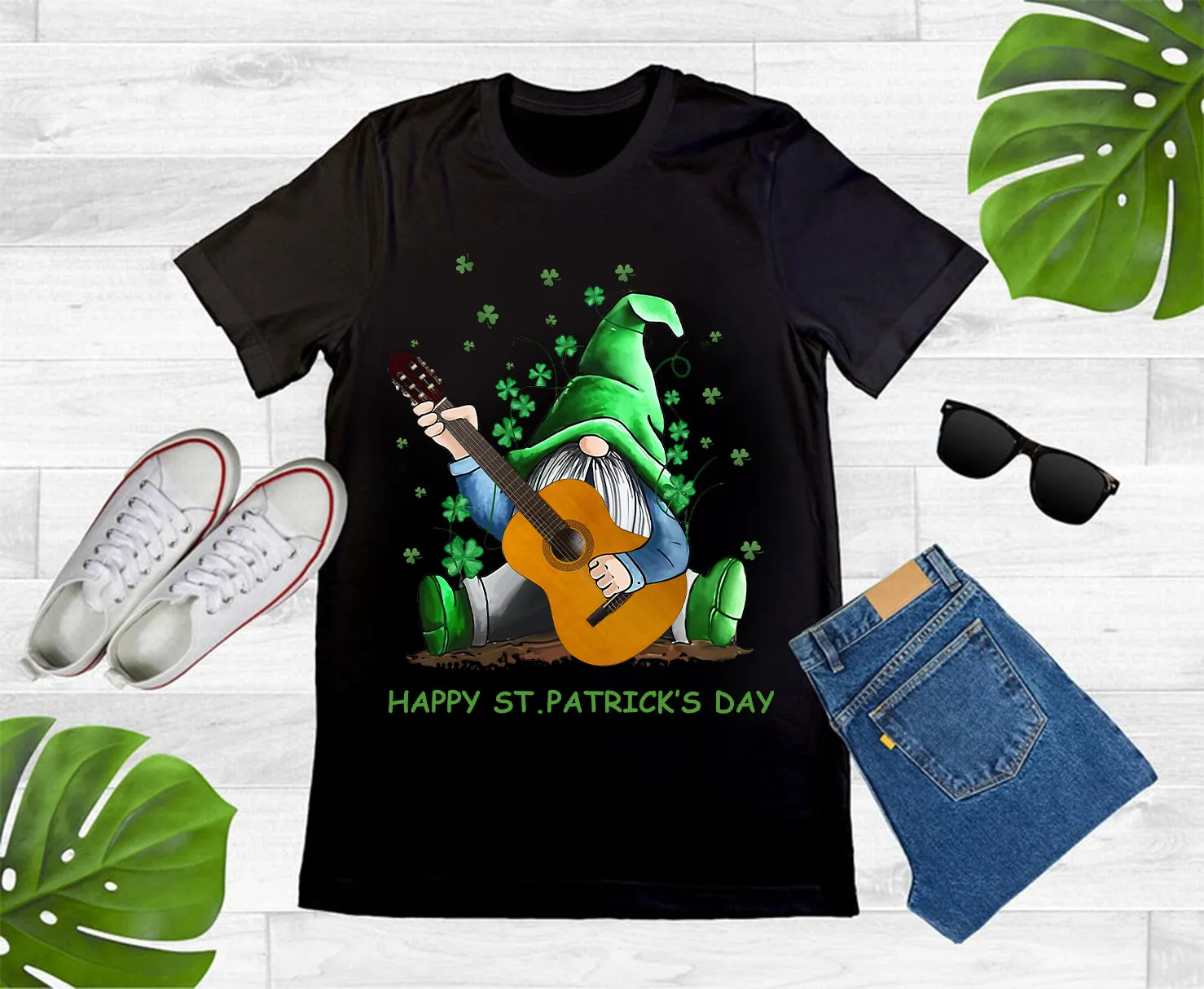 Guitar, Happy St. Patrick's Day, 01