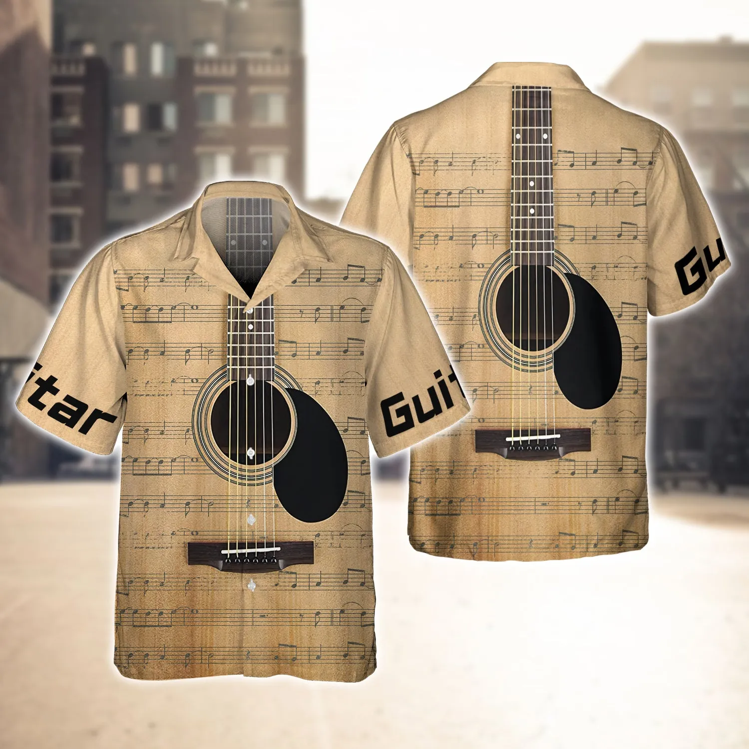 Guitar Music (Ver 1) 3D Full Print
