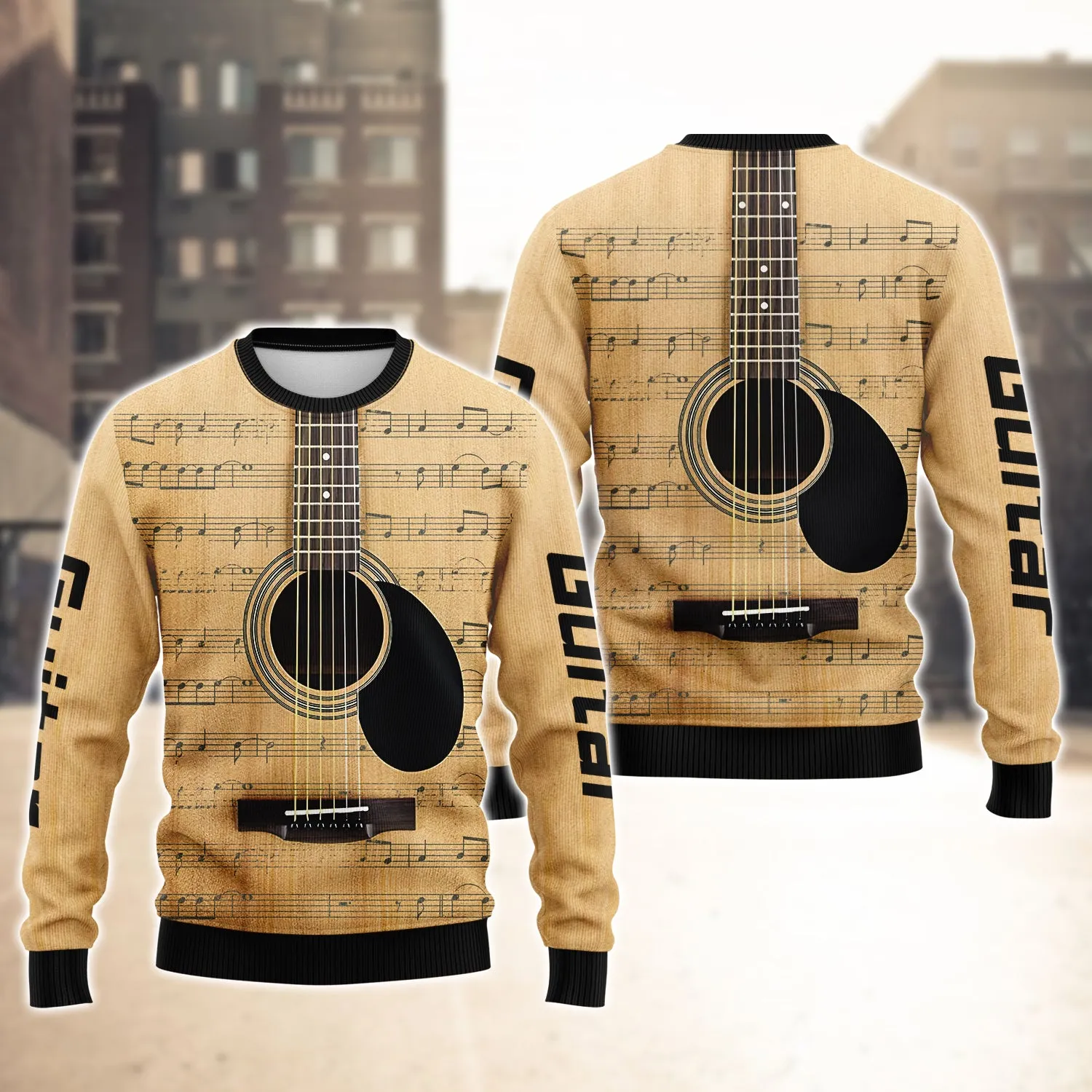 Guitar Music (Ver 1) 3D Full Print