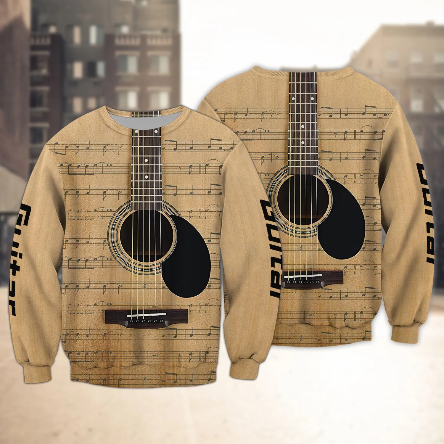 Guitar Music (Ver 1) 3D Full Print