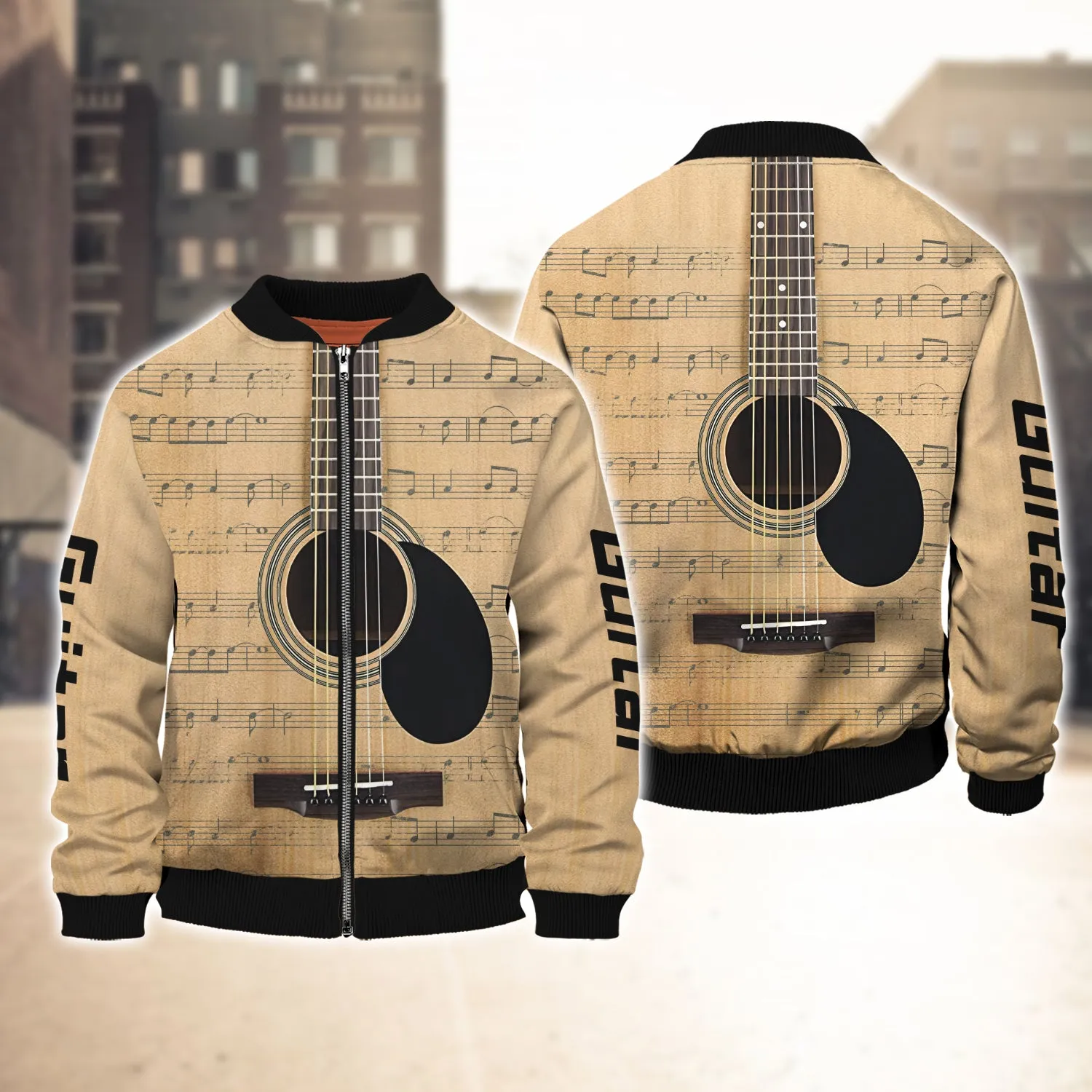 Guitar Music (Ver 1) 3D Full Print