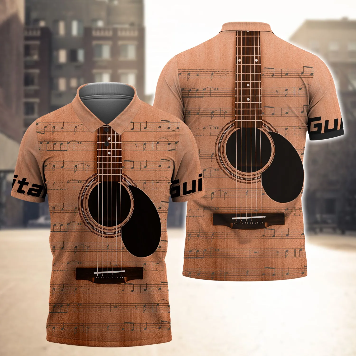 Guitar Music (Ver 2) 3D Full Print