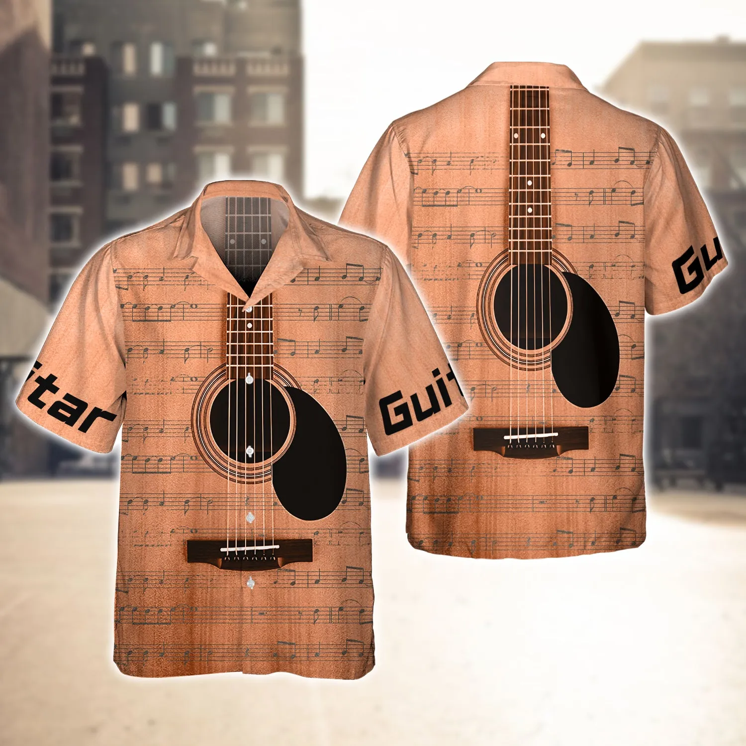 Guitar Music (Ver 2) 3D Full Print