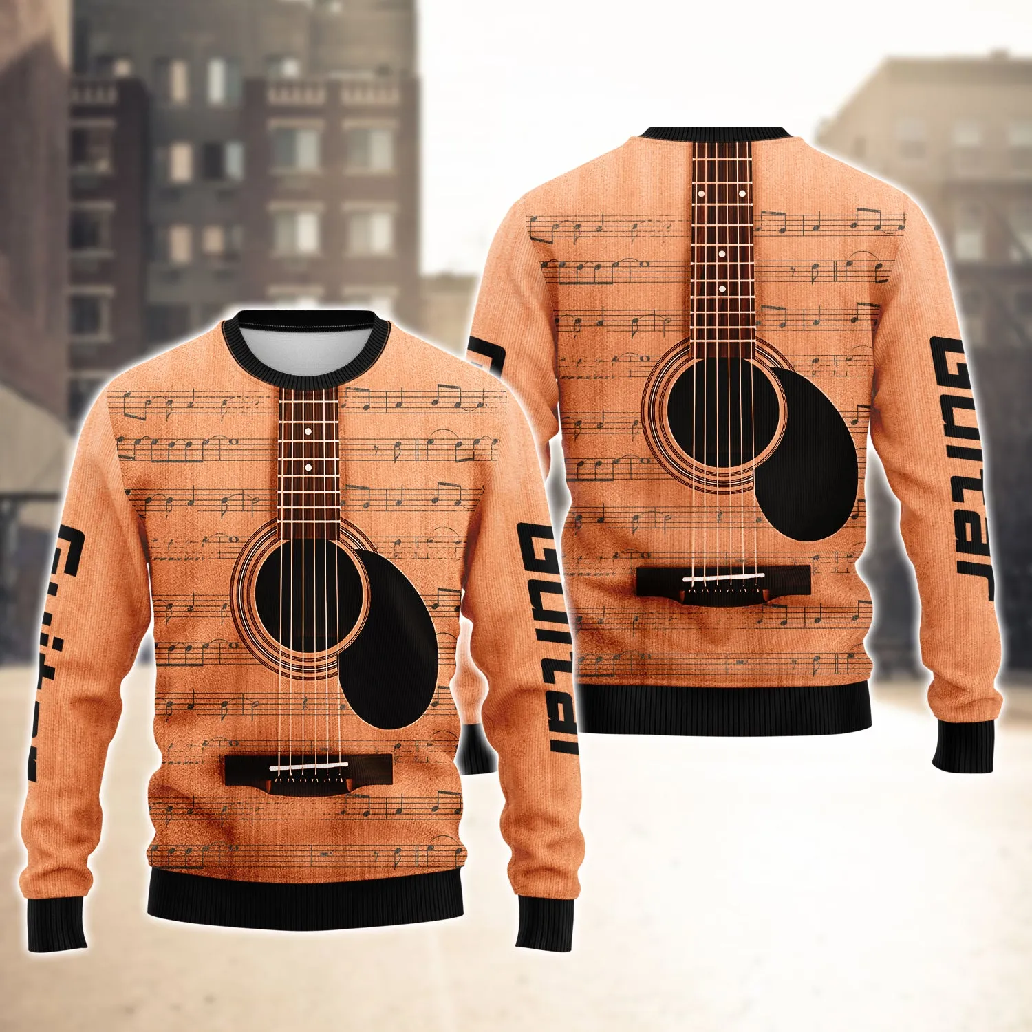 Guitar Music (Ver 2) 3D Full Print