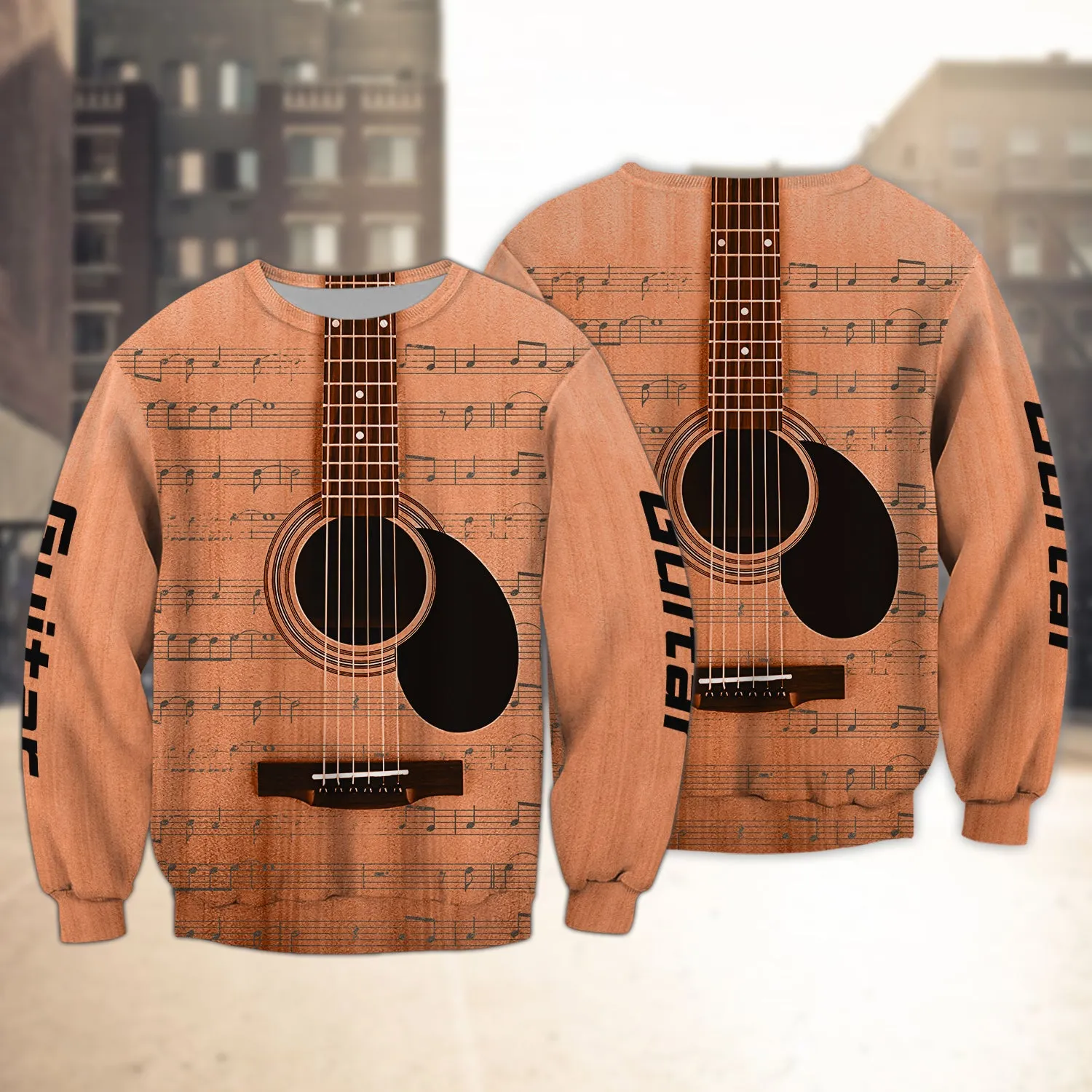 Guitar Music (Ver 2) 3D Full Print