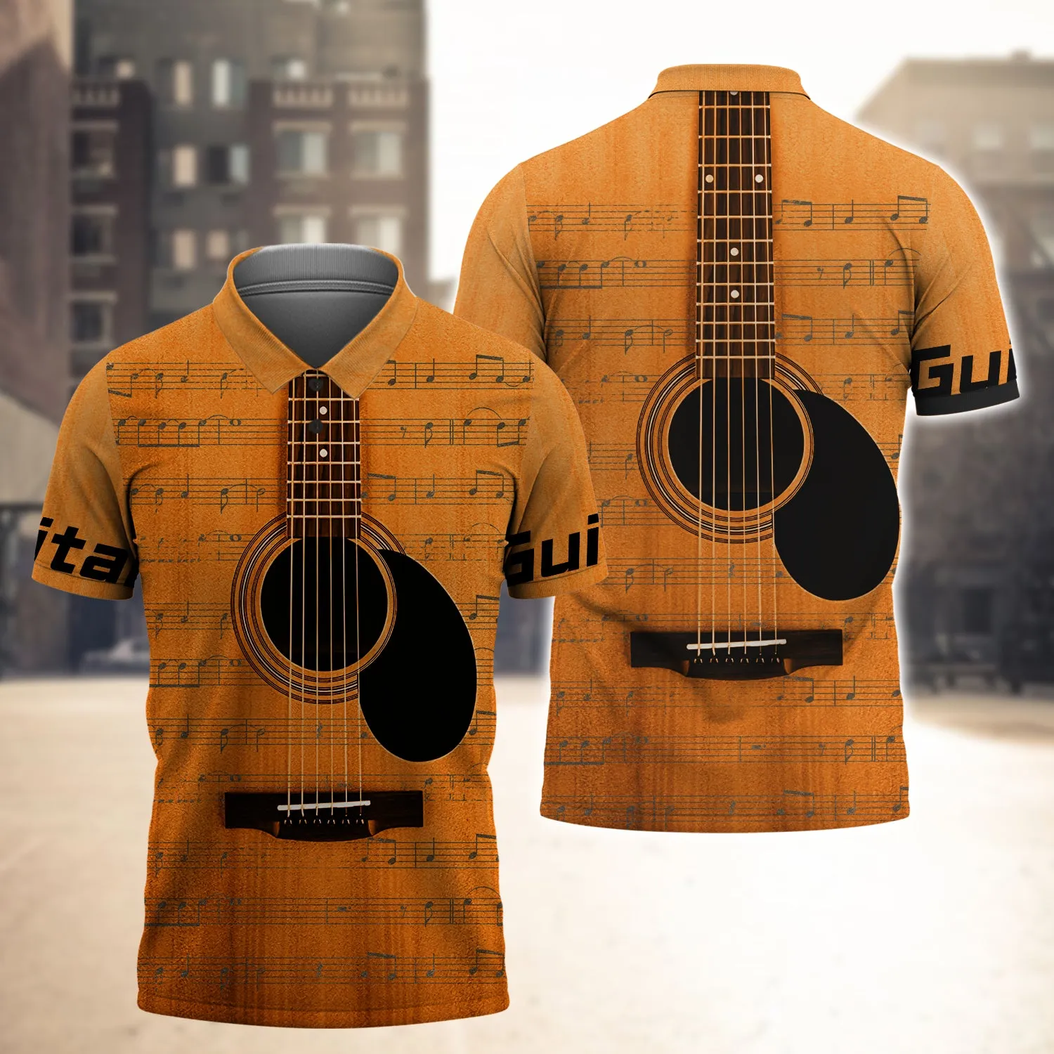 Guitar Music (Ver 3) 3D Full Print