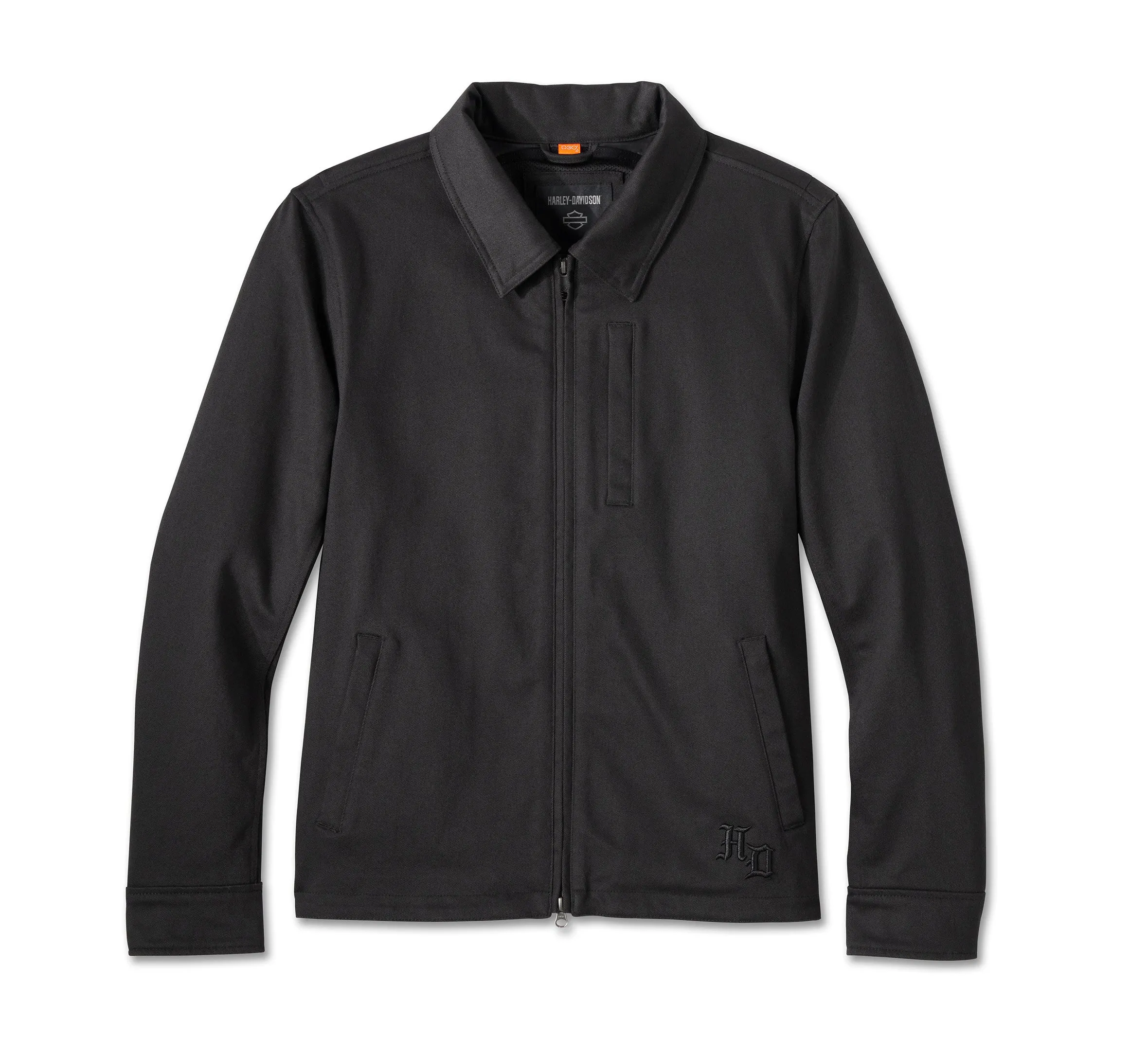 H-D Gas Station Textile Riding Jacket - Harley Black