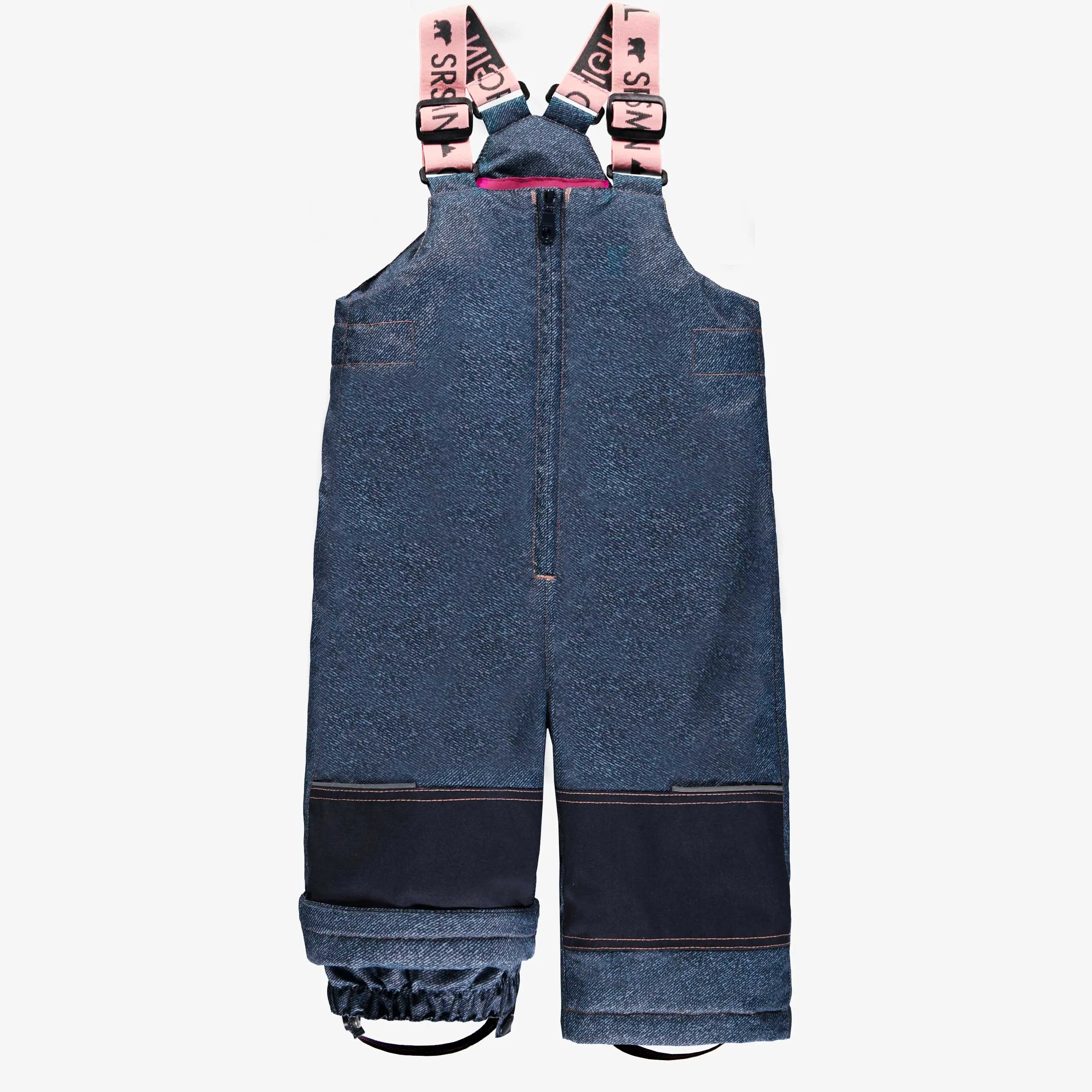 Habit de neige 3 en 1 rose et bleu denim, bébé || 3-in-1 snowsuit pink and denim bleu, baby