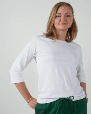 hafiz top - white