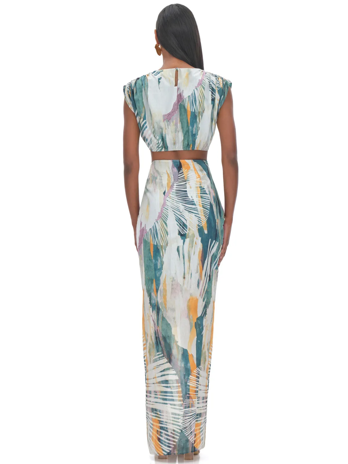 Halima Cropped-Halima Wrap Skirt ::RET