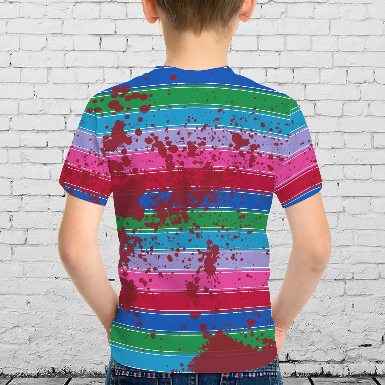 Halloween Is Comming Chucky Gory Skin Good Guys 3D Kid Tshirt 815 NA93
