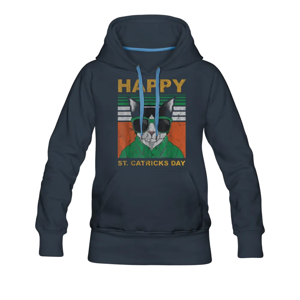 Happy Catrick's Day St. Patrick's Day Women’s Premium Pullover Adult Hoodie