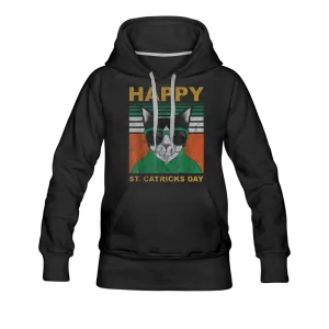 Happy Catrick's Day St. Patrick's Day Women’s Premium Pullover Adult Hoodie