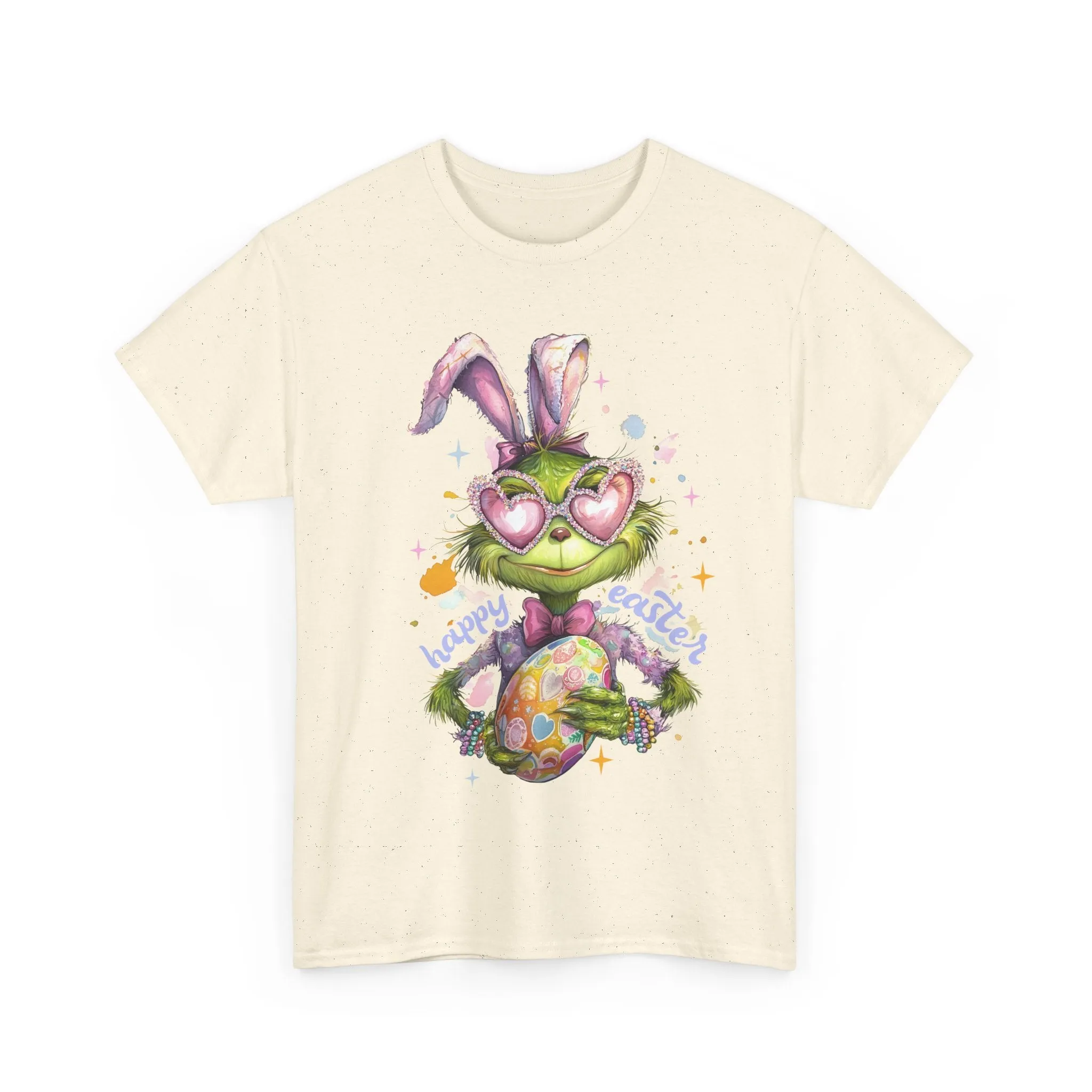 Happy Easter Grinch Unisex Heavy Cotton Tee