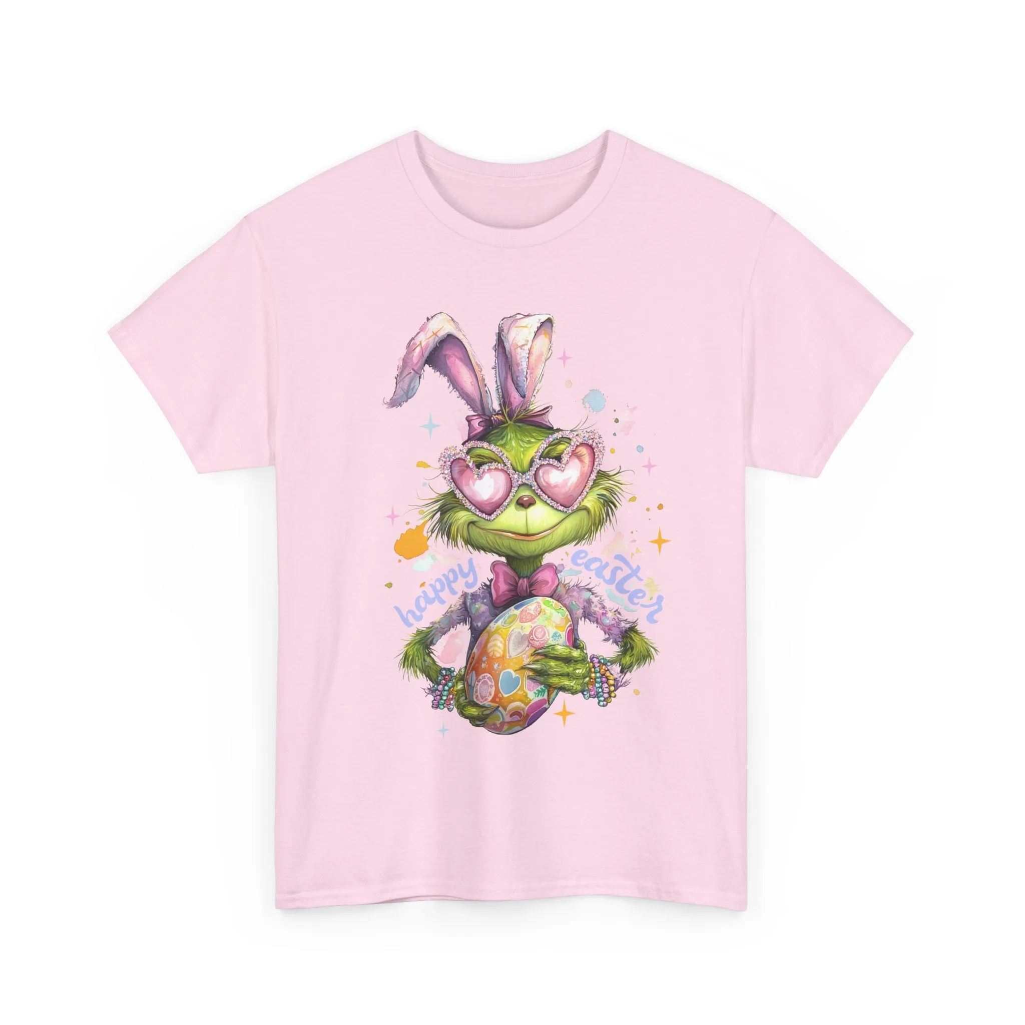 Happy Easter Grinch Unisex Heavy Cotton Tee