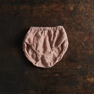 Hazel Baby Bloomers - Linen - Peony