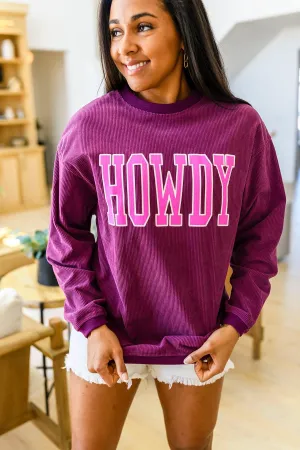 Hazel Blues® |  Get 'Em Cowgirl Textured Sweater