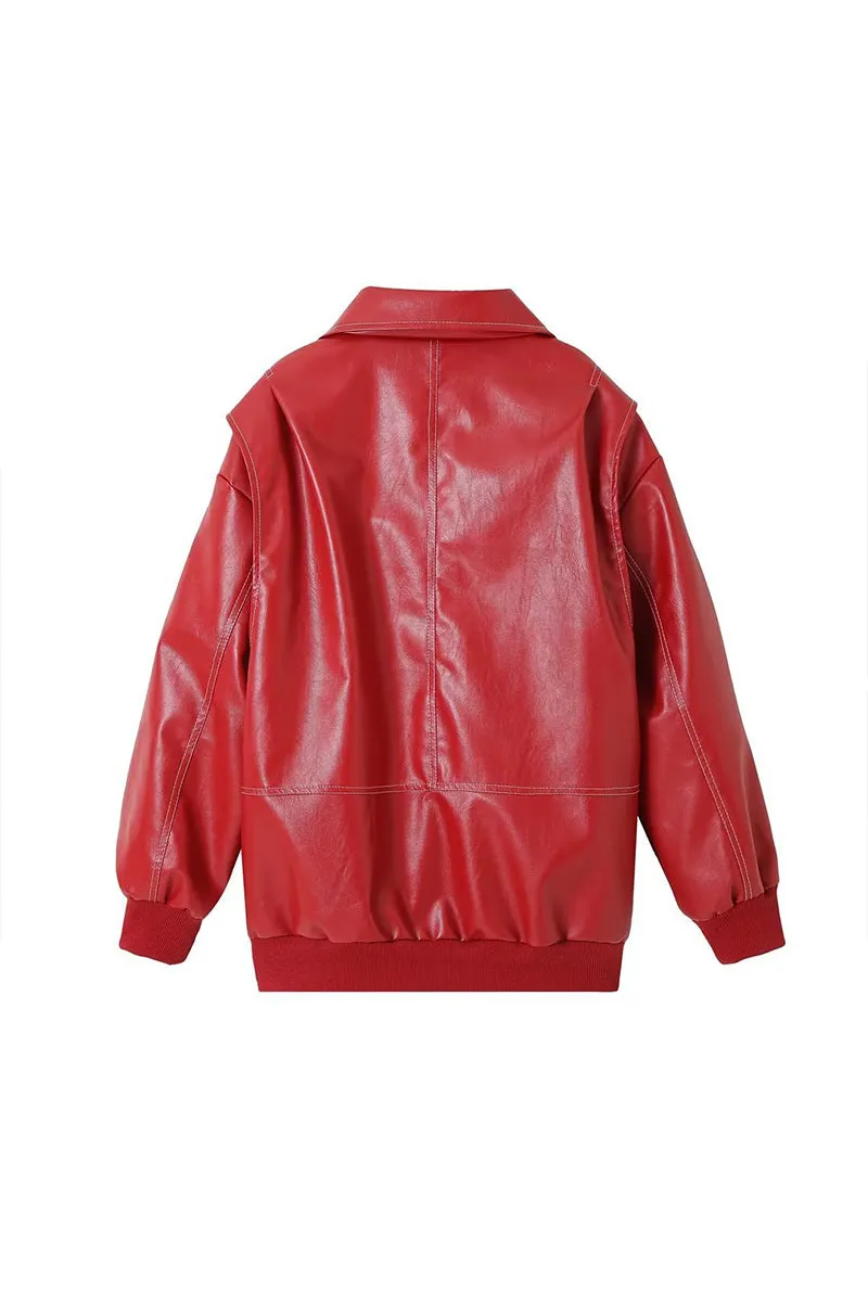 HCS1104 Effortless Cool Oversized Jacket Outerwear