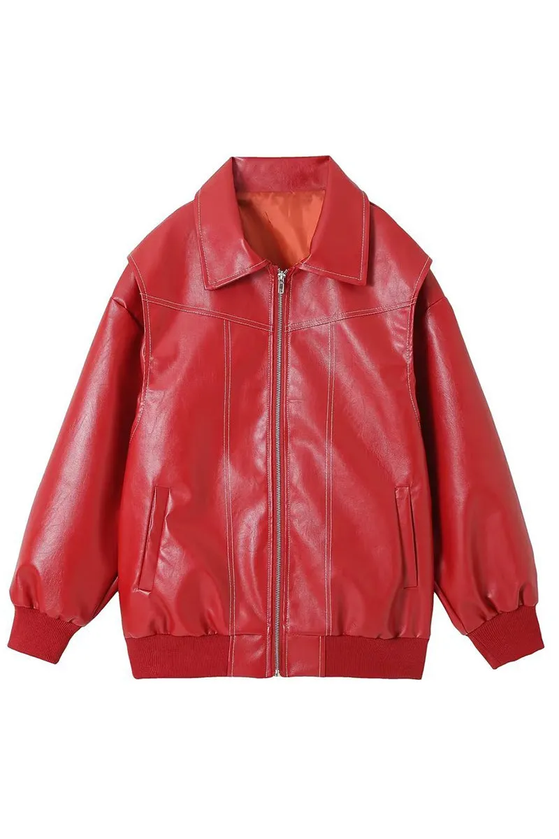 HCS1104 Effortless Cool Oversized Jacket Outerwear