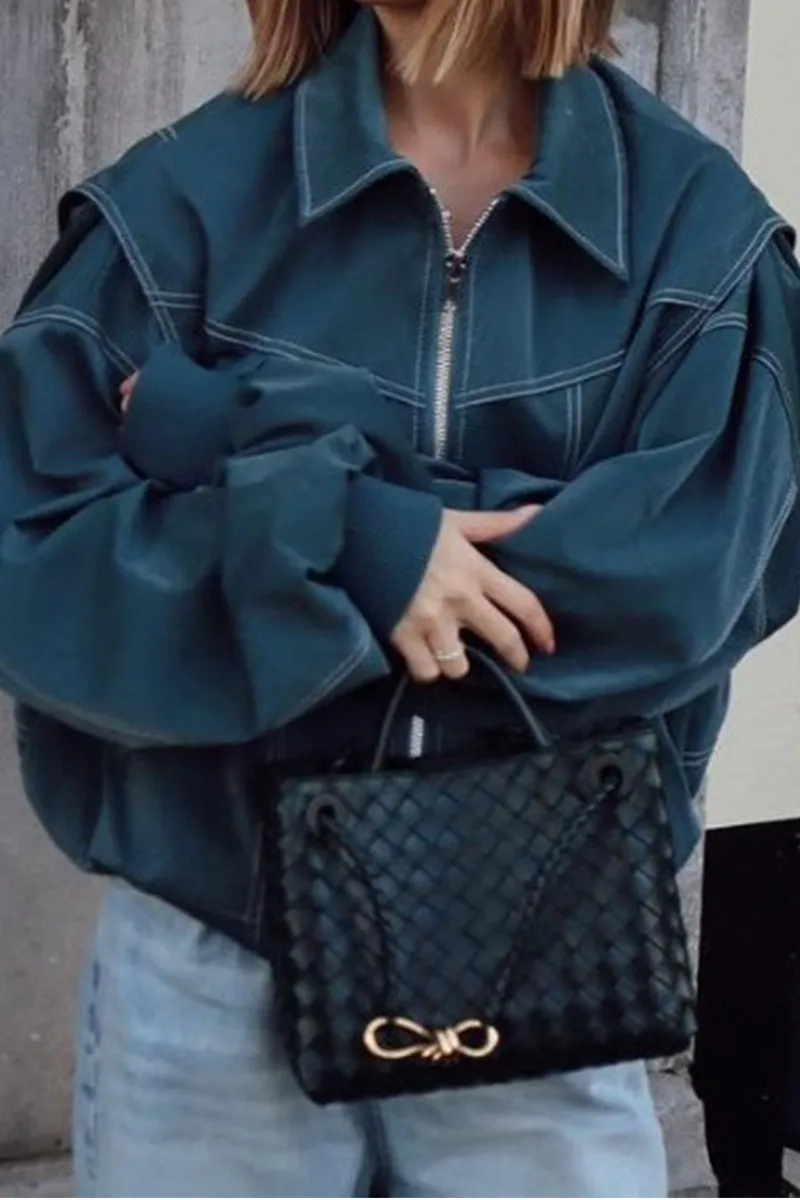 HCS1104 Effortless Cool Oversized Jacket Outerwear