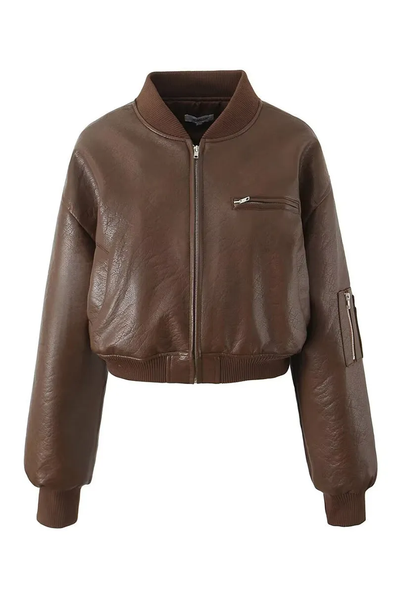 HCT1098 City Chic Bomber Outerwear
