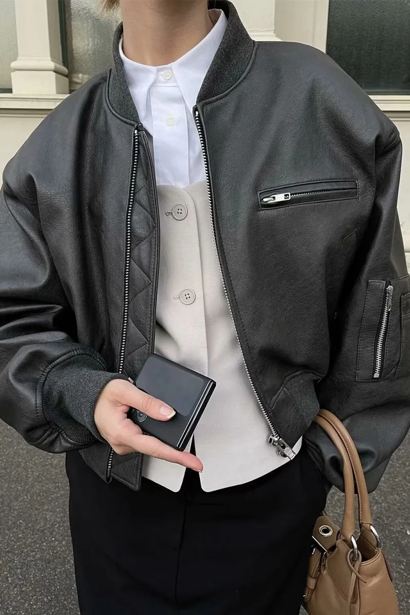 HCT1098 City Chic Bomber Outerwear